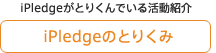 iPledgeのとりくみ